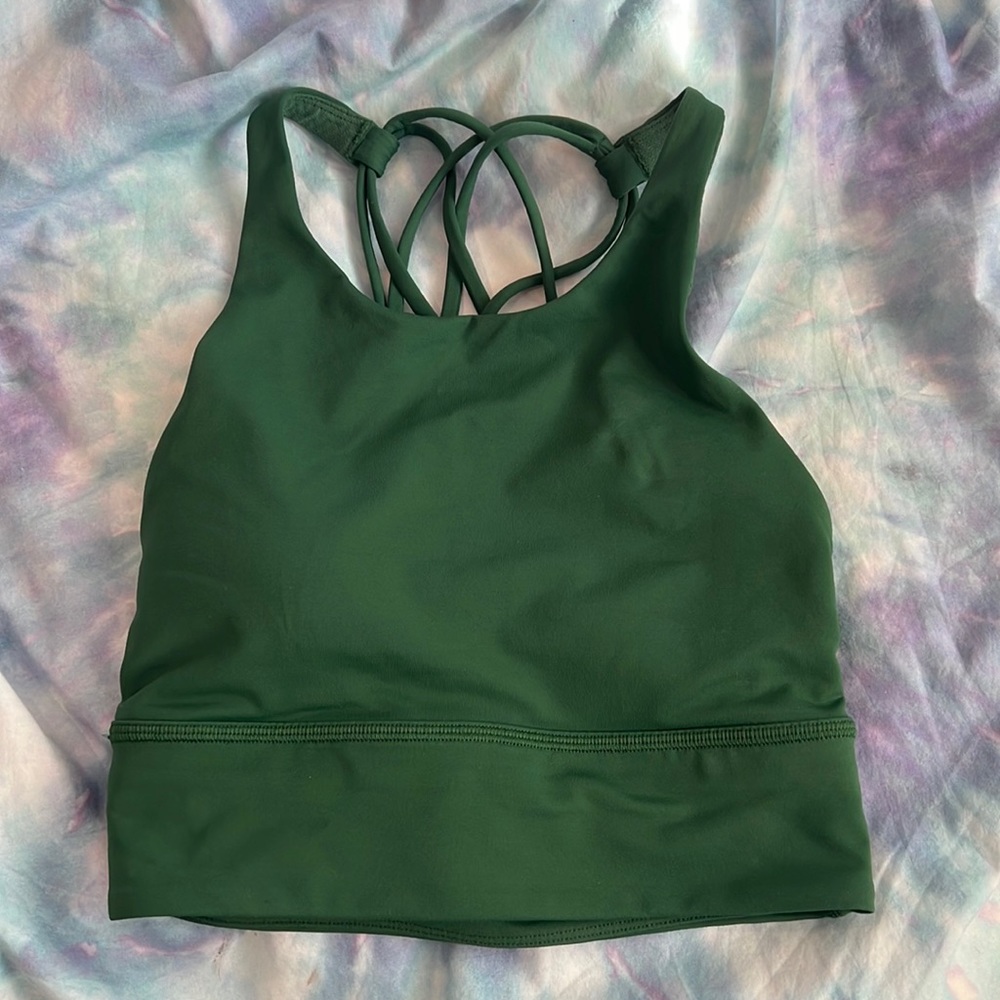 Lululemon Energy High Neck Long Line Bra